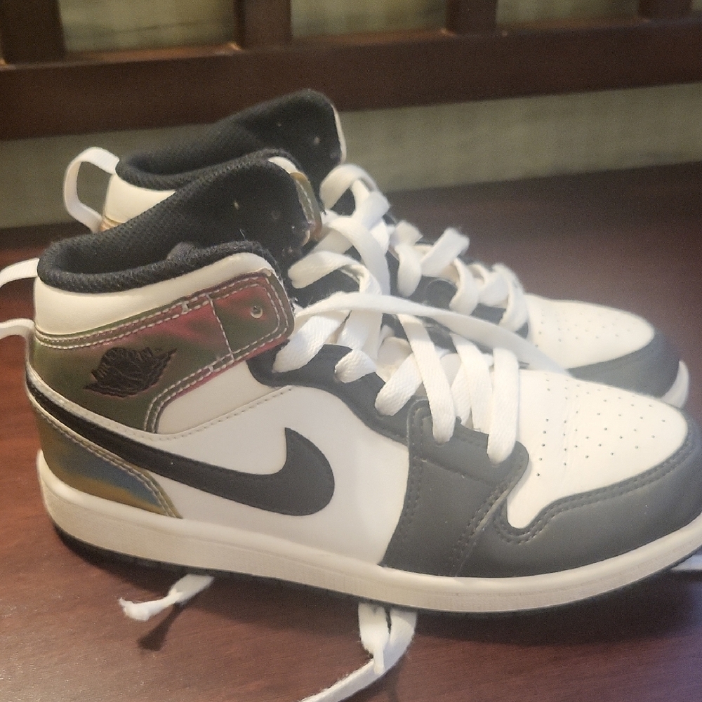 Nike High-Top Sneakers - Black and White